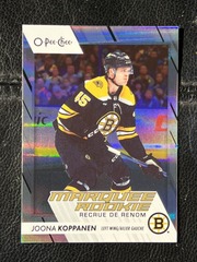 2023-24 O-Pee-Chee #552 Joona Koppanen Marquee Rookie 186/350 Rainbow Foil